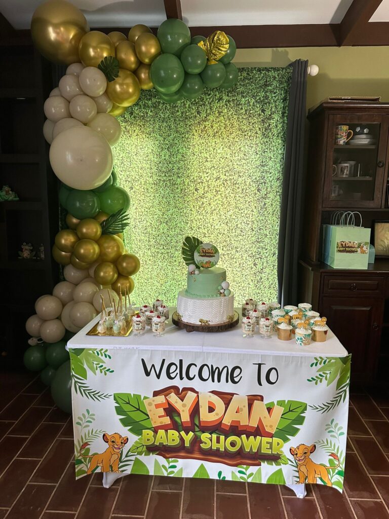 Baby Shower Party Printing Decorations