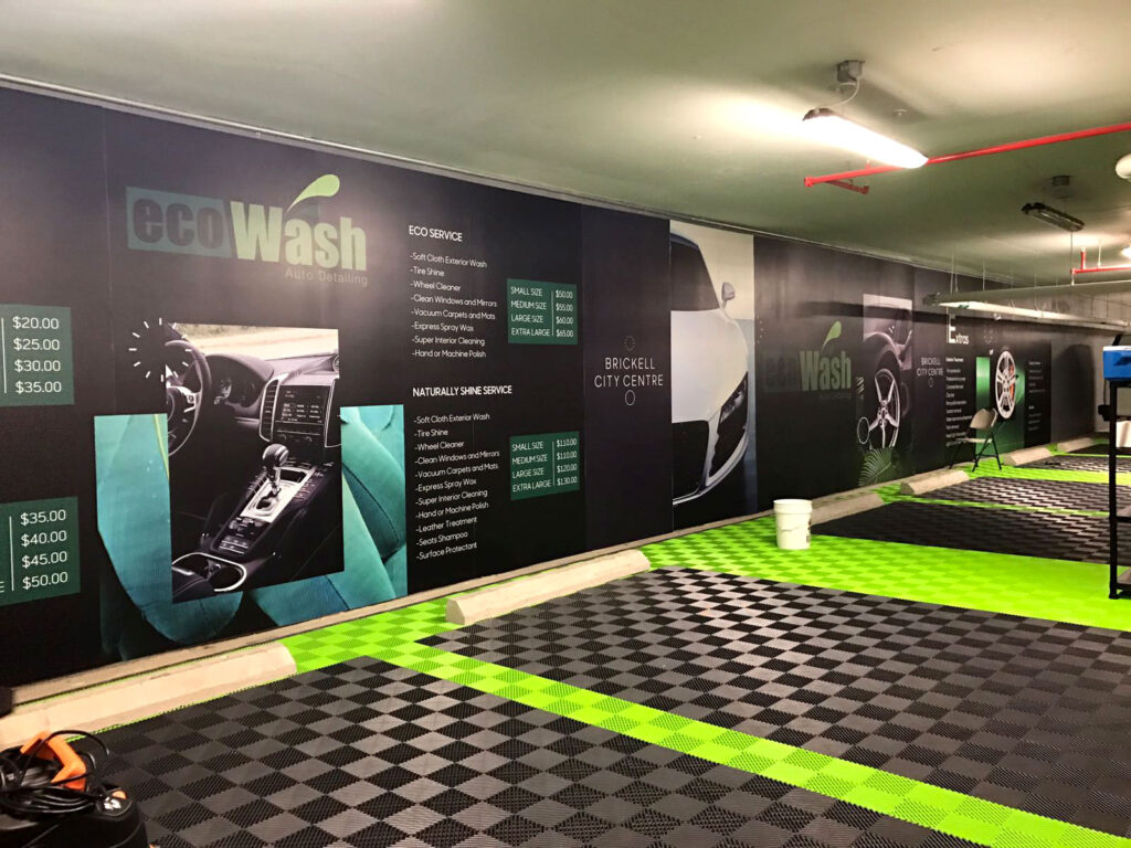 Car Wash Custom Graphics